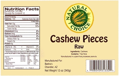 Natural Choice Cashews